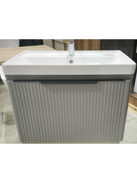 Подвесная тумба Ламис в комплекте с раковиной Selina (700 мм)